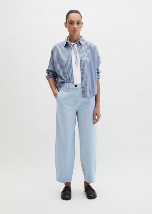 Pants model Minu barrel — Grey Horizon
