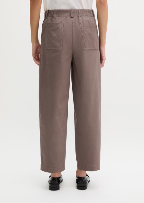 Barrel Pants — Chalky Brown