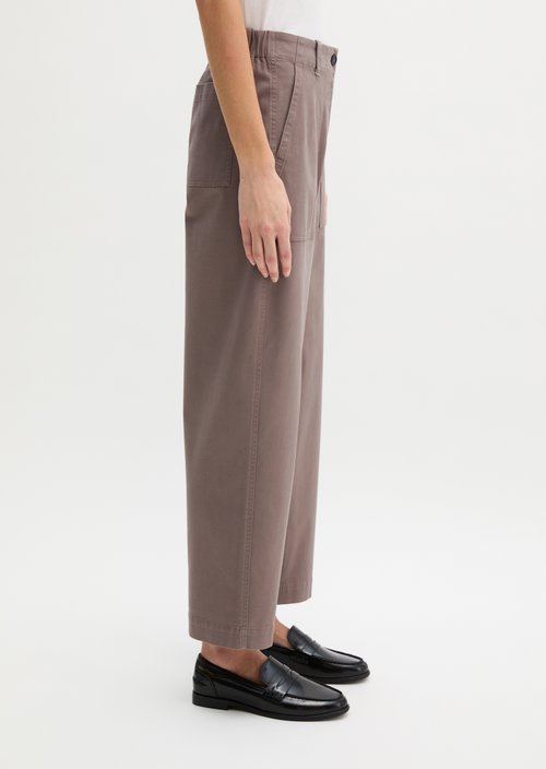 Barrel Pants — Chalky Brown