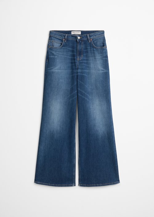 Jeans model Lania wide — Dark Blue