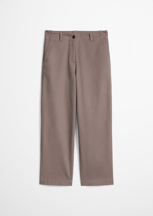 Barrel Pants fitted — Chalky Brown