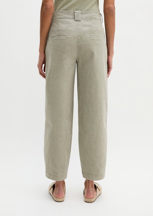 Pants model Minu barrel — Saddle Gray