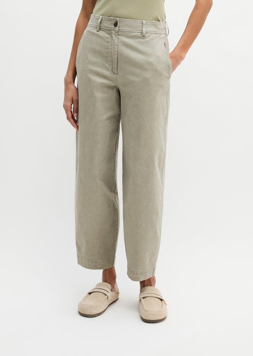 Pants model Minu barrel — Saddle Gray