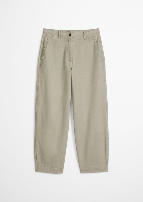 Pants model Minu barrel — Saddle Gray