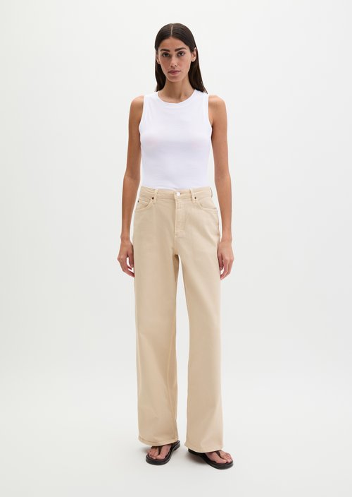 Jeans model Tolva wide — Grey Silk