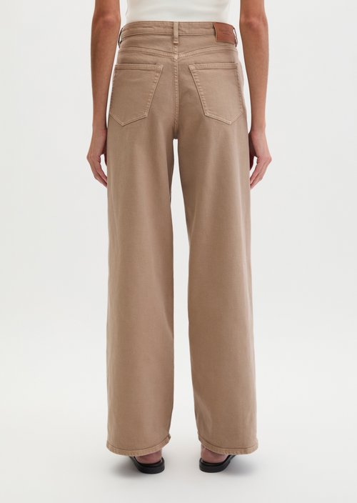 Jeans model Tolva wide — Earthy Taupe