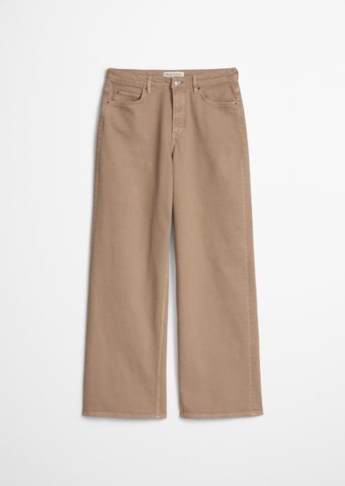 Jeans model Tolva wide — Earthy Taupe