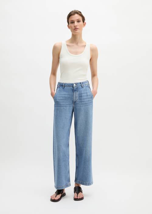 Jeans Model Luma wide Light Blue in Frontalansicht