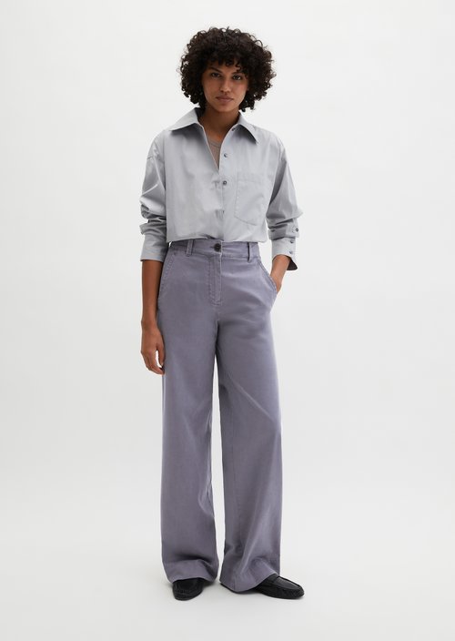 Straight leg pants — Blue Graphite