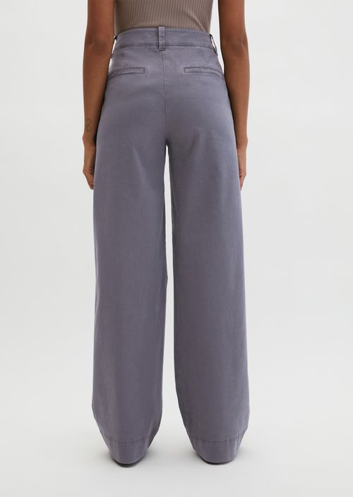 Straight leg pants — Blue Graphite