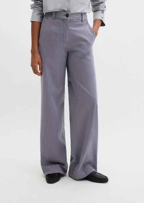 Straight leg pants — Blue Graphite