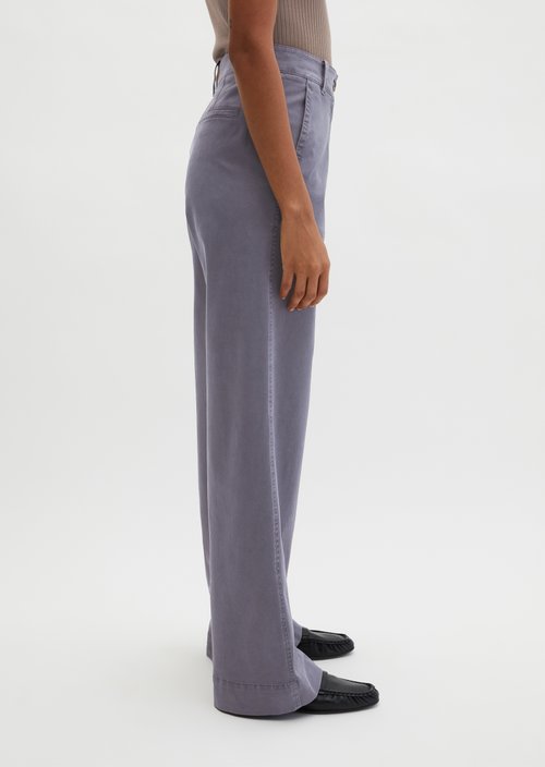 Straight leg pants — Blue Graphite