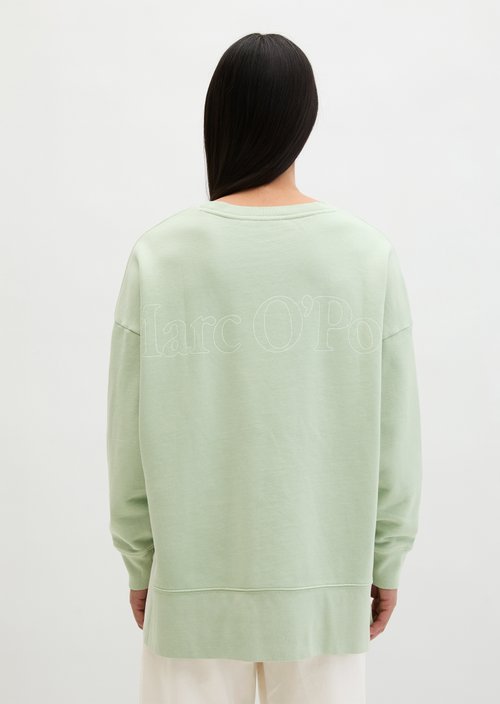 Logo sweatshirt loose — Calm Sage