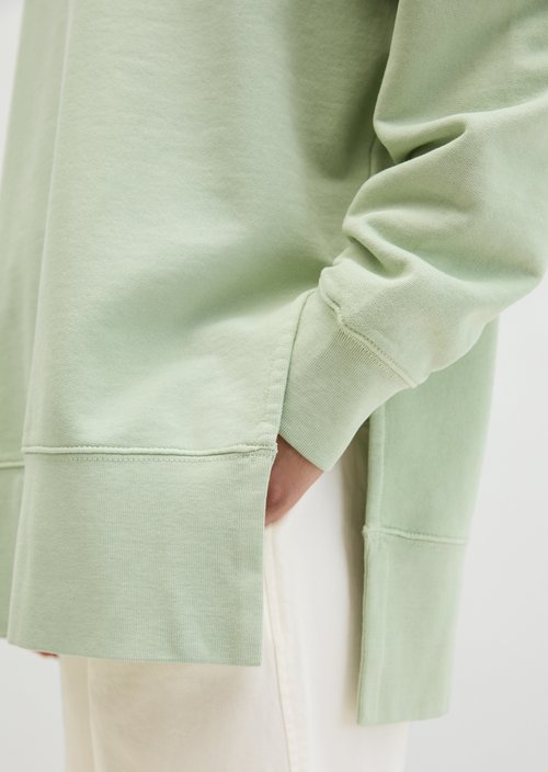 Logo sweatshirt loose — Calm Sage