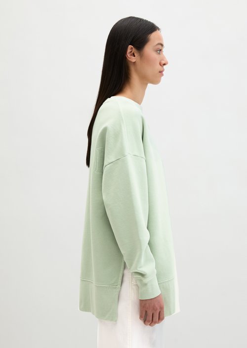 Logo sweatshirt loose — Calm Sage