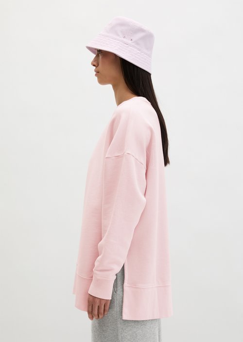 Logo sweatshirt loose — Dried Rose
