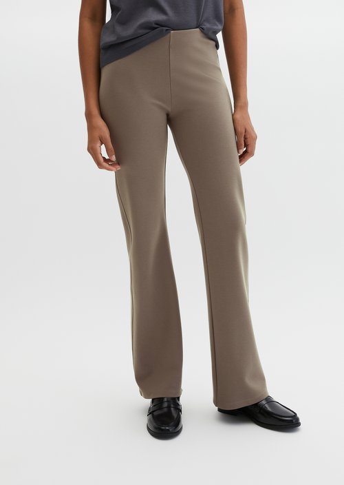 Jersey pants slim — Chalky Brown