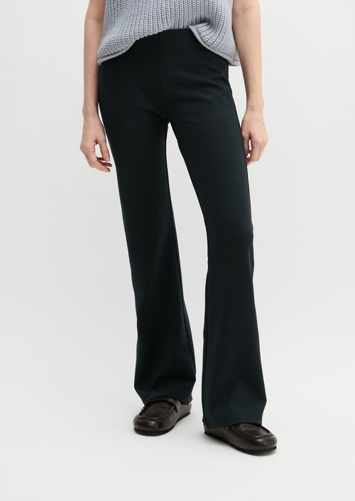 Jersey pants slim — Deep Night Blue