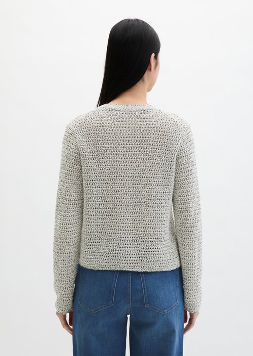 Cardigan regular — Offwhite