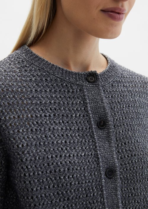 Cardigan regular — Dark Blue