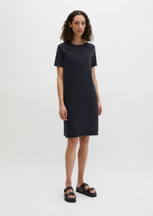 Loose knit dress — Deep Night Blue