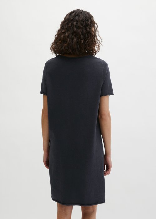 Loose knit dress — Deep Night Blue
