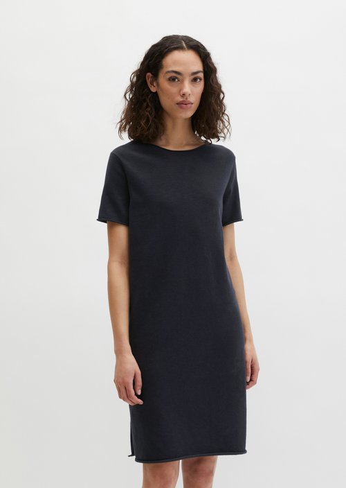 Loose knit dress — Deep Night Blue