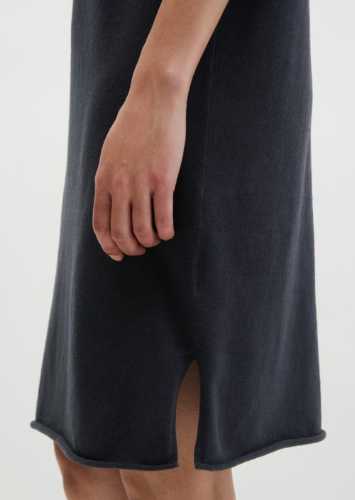 Loose knit dress — Deep Night Blue