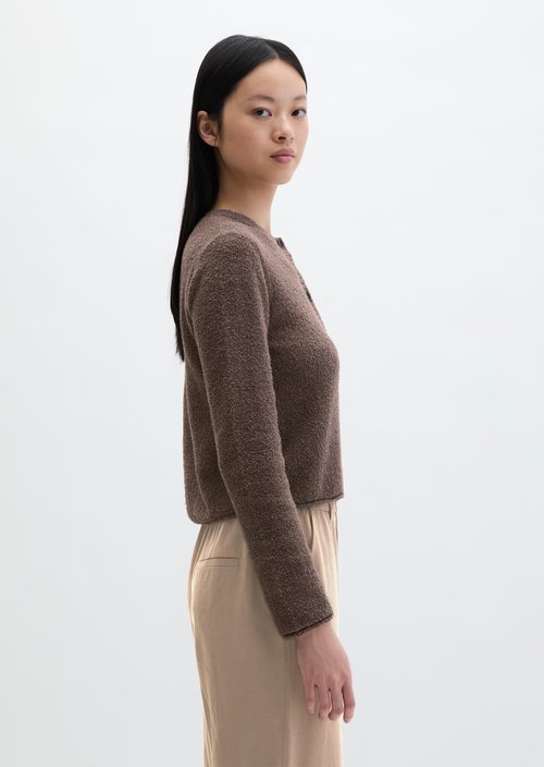 Cardigan regular — Chalky Brown