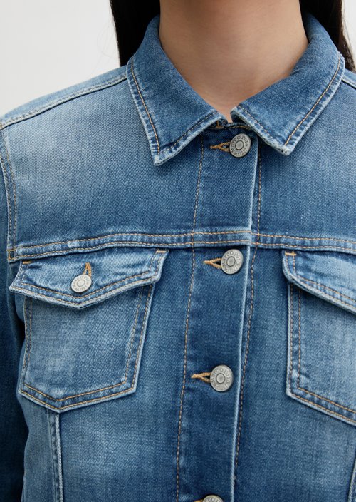 Regular denim jacket — Dark Blue