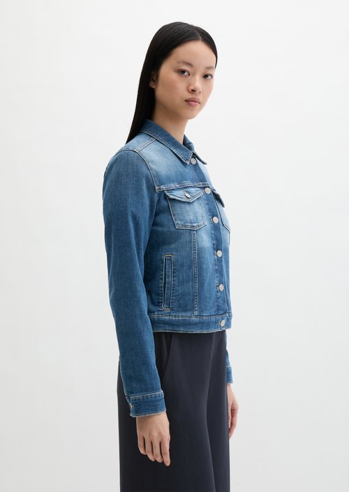 Regular denim jacket — Dark Blue