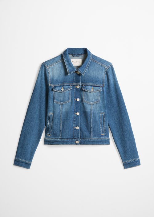 Regular denim jacket — Dark Blue