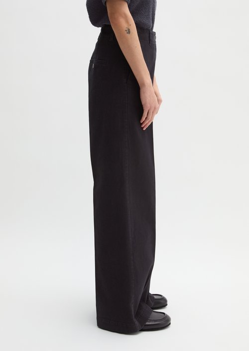 Trousers model Margo wide — Martime Blue