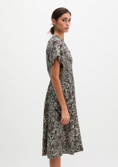 Crinkle dress shaped — Light Green