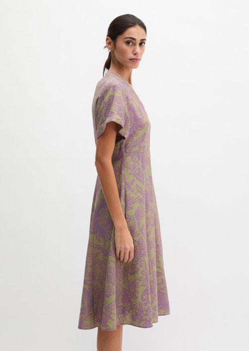 Crinkle dress shaped — Light Pink