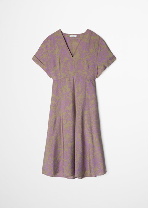 Crinkle dress shaped — Light Pink