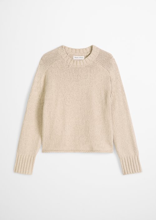 Oversize sweater — Linen Beige
