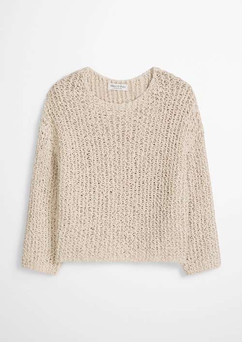 Sweater loose cropped — Grey Silk