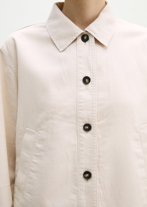 Indoor jacket A-Shape — Grey Silk