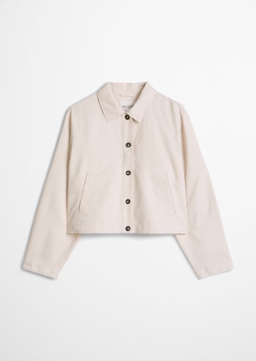 Indoor jacket A-Shape — Grey Silk