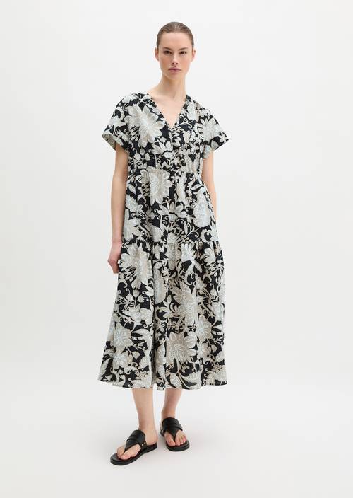 Robe d'été loose Light Brown en vue de face