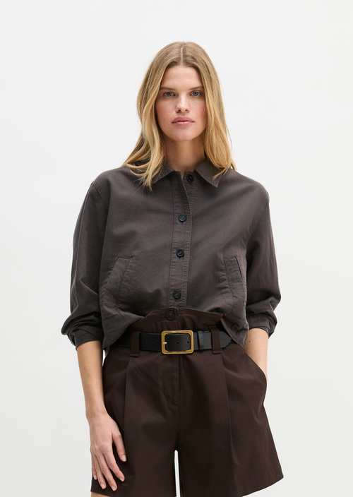 Indoor jacket A-Shape — Burnt Coffee
