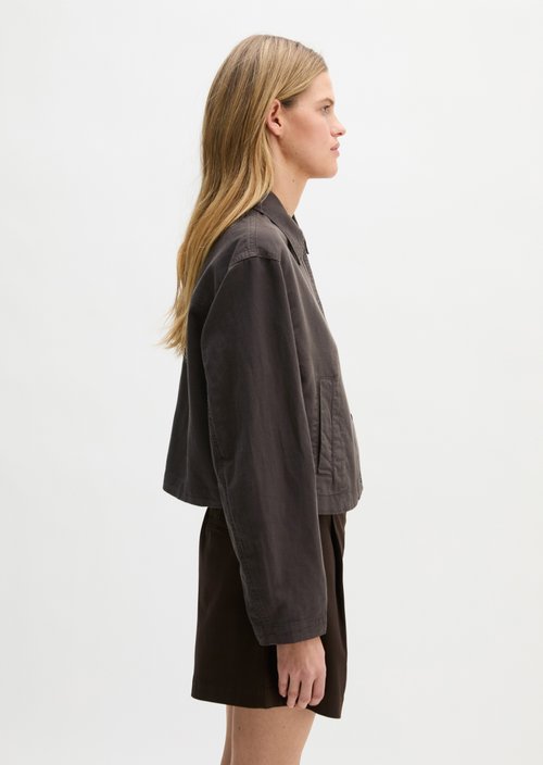 Indoor jacket A-Shape — Burnt Coffee