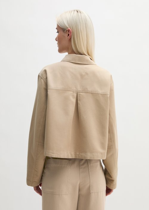 Indoor jacket A-Shape — Earthy Taupe