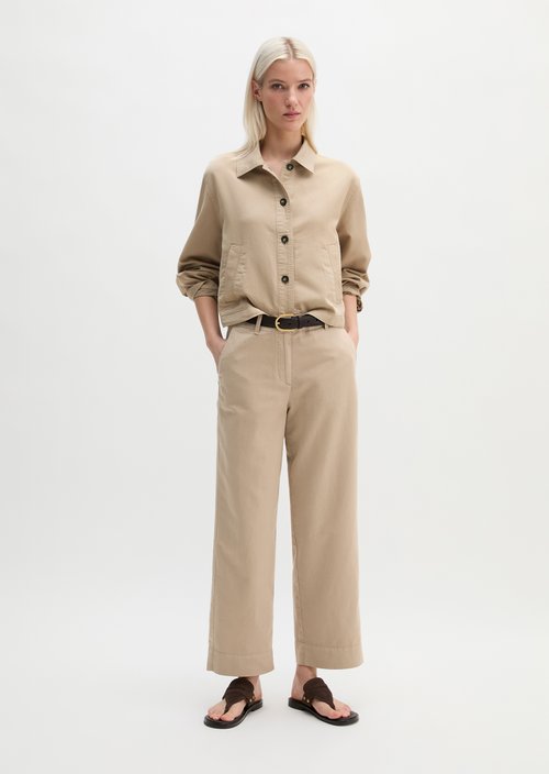 Indoor jacket A-Shape — Earthy Taupe