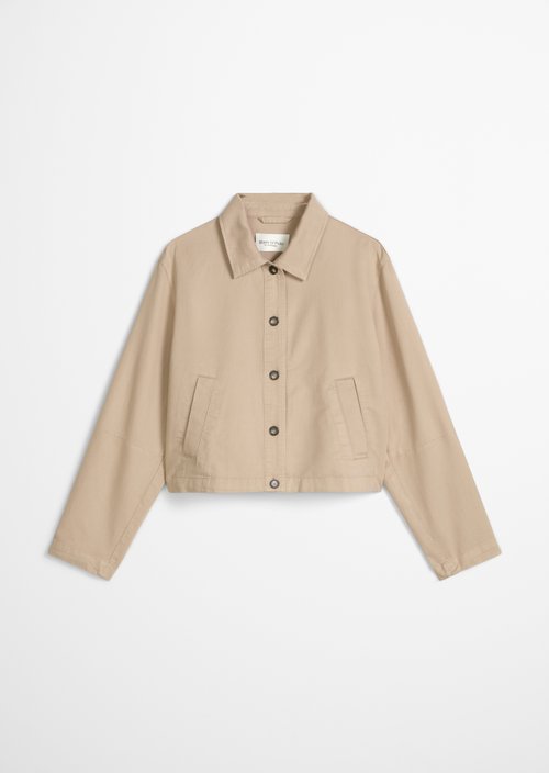 Indoor jacket A-Shape — Earthy Taupe