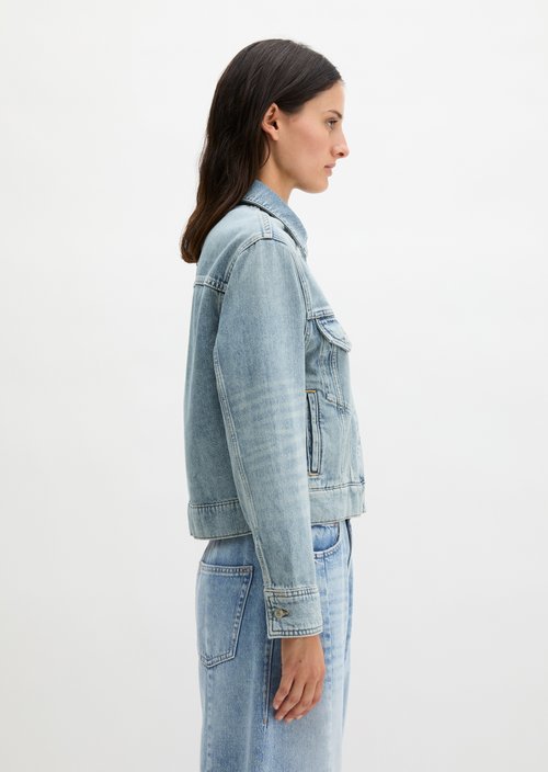 Relaxed denim jacket — Light Blue