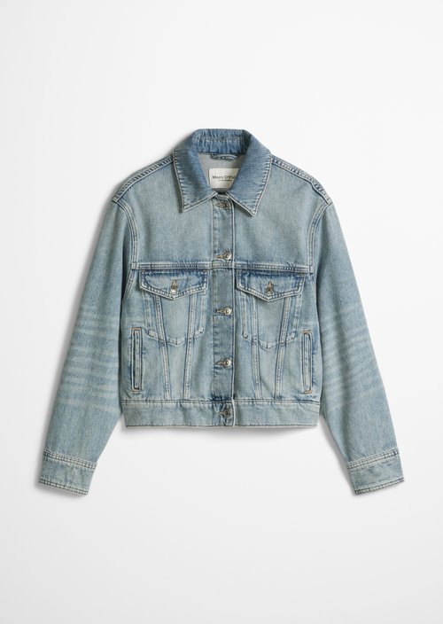 Relaxed denim jacket — Light Blue