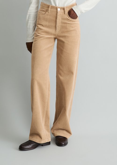 Tomma Wide Cord Pants — Sandpaper