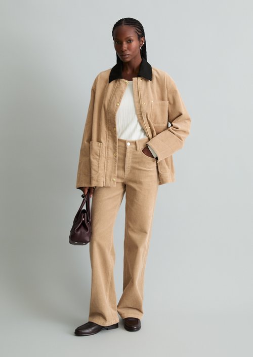 Tomma Wide Cord Pants — Sandpaper